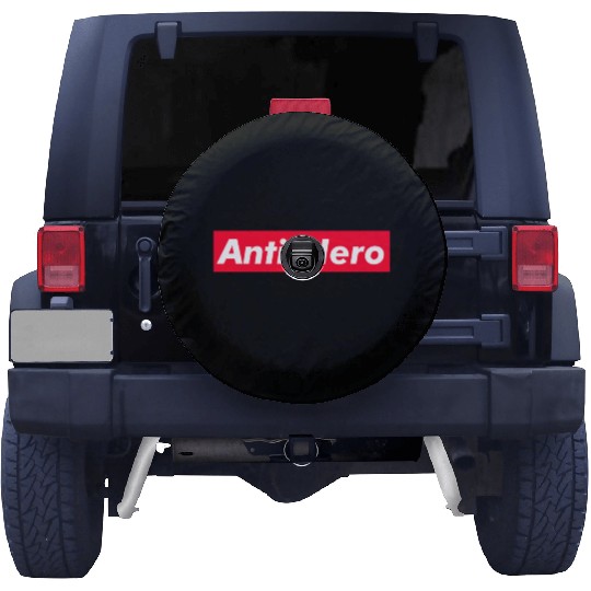 Anti-Hero red boxx Text Gift Music Fan Lover Spare Tire Covers