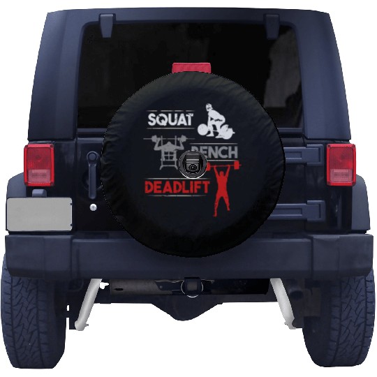 Gym Workout Squat Bench Deadlift Spare Tire Covers