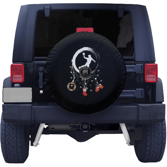Winter dreamcatcher Christmas Handball Spare Tire Covers