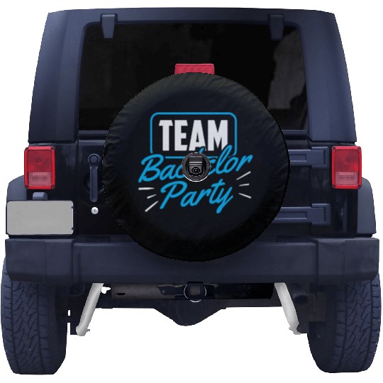 Team Bachelor Party Bride Groom Spare Tire Covers
