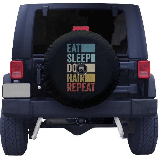 Funny Cosmetologist Hairdresser Hairstylist Spare Tire Covers