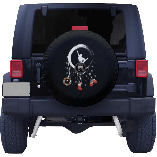 Winter dreamcatcher Christmas Snowboard Spare Tire Covers
