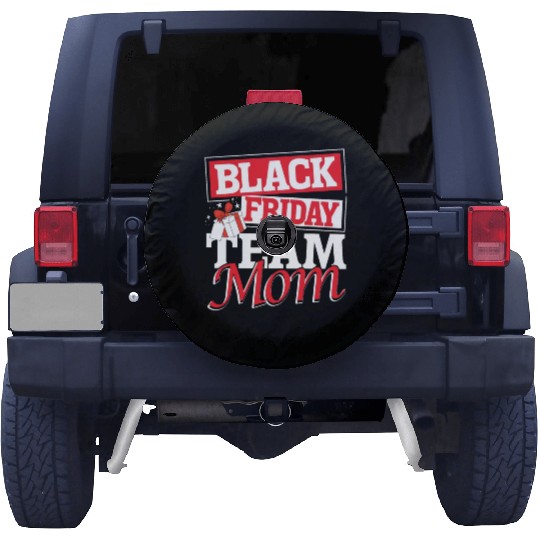 Black Friday Team Mom Spare Tire Covers