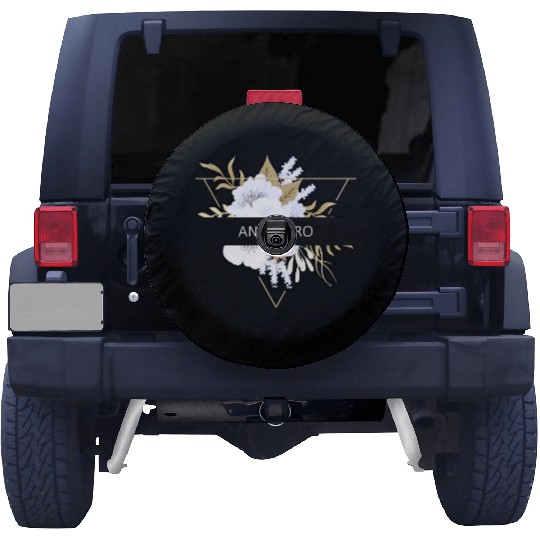 Anti-Hero Flower Text Gift Music Fan Lover Spare Tire Covers