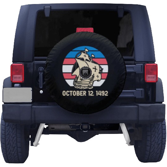 Columbus Day 1492 Spare Tire Covers