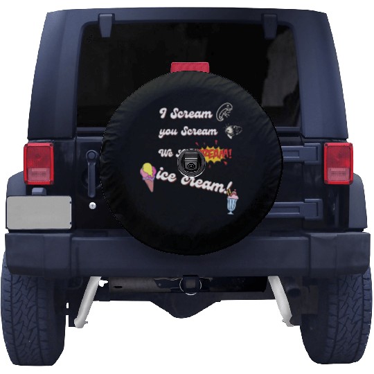 we all scream iceceam Spare Tire Covers
