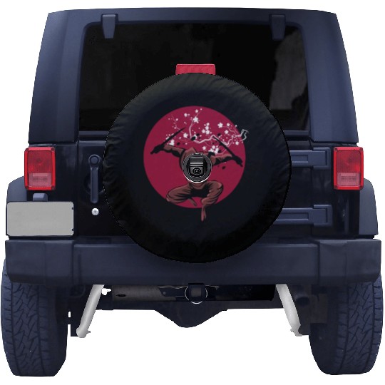 Red Sun Retro Japan Classic 1988 Including Samurai Spare Tire Covers