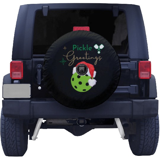 Pickle Greetings Spare Tire Covers