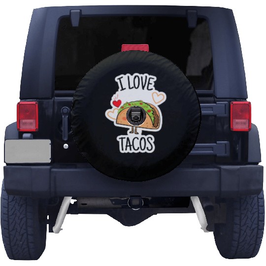 I Love Tacos Spare Tire Covers