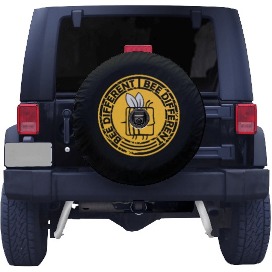bee different saying quote Spare Tire Covers