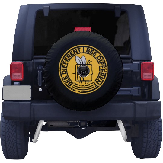 bee different saying quote Spare Tire Covers