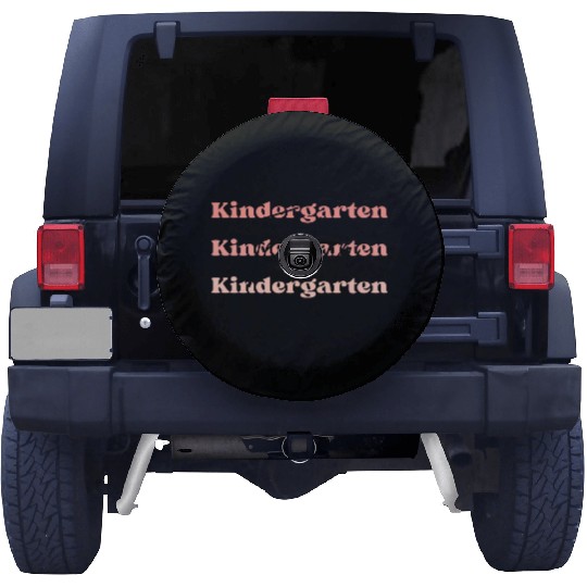 Cute kindergarten Teacher Spare Tire Covers