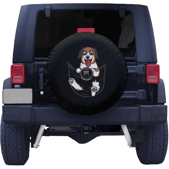 Saint Bernard Pocket Graphic Spare Tire Covers