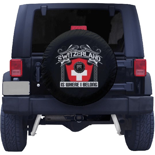 Switzerland Alps State Gift Idea Spare Tire Covers