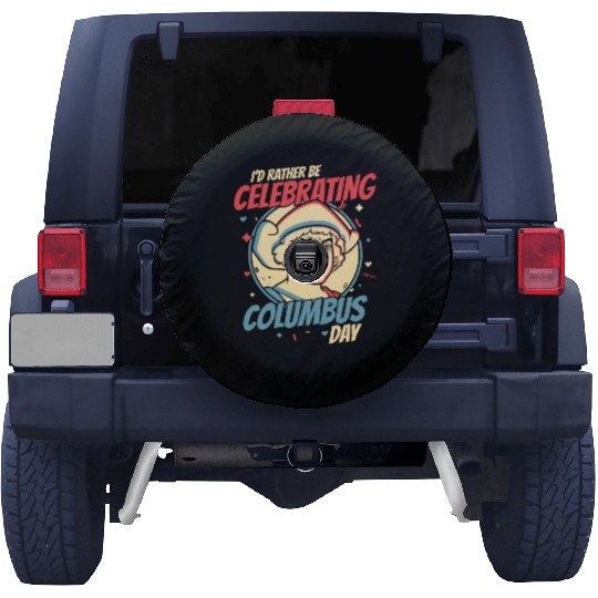 Columbus Day 1492 Spare Tire Covers