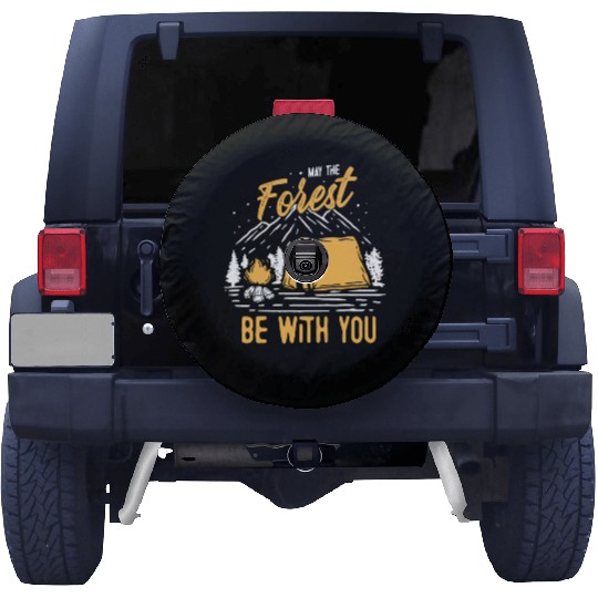 May The Forest Be With You Spare Tire Covers