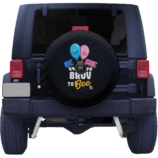He or She Bruv To Bee Best Brother Ever Big Bro Spare Tire Covers
