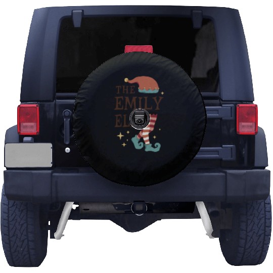 The Emily Elf - Christmas Pajama for Emily Spare Tire Covers