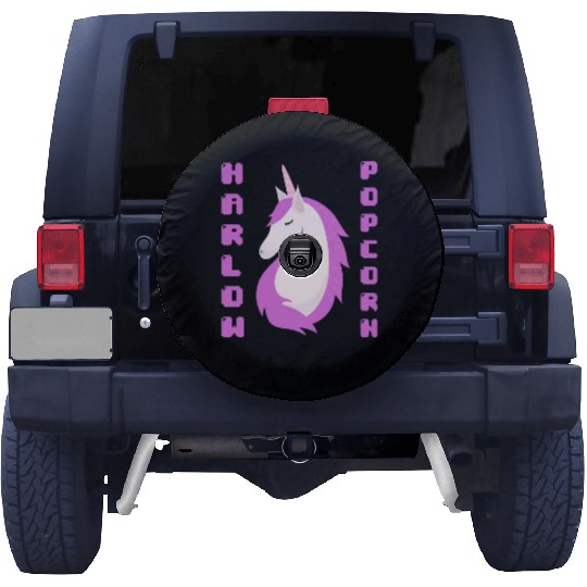 Harlow And Popcorn Merch Popcorn The Pony Spare Tire Covers