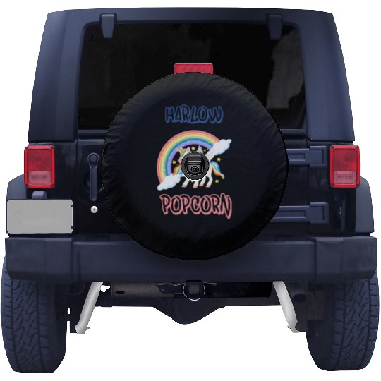 Harlow And Popcorn Merch Popcorn The Pony Spare Tire Covers