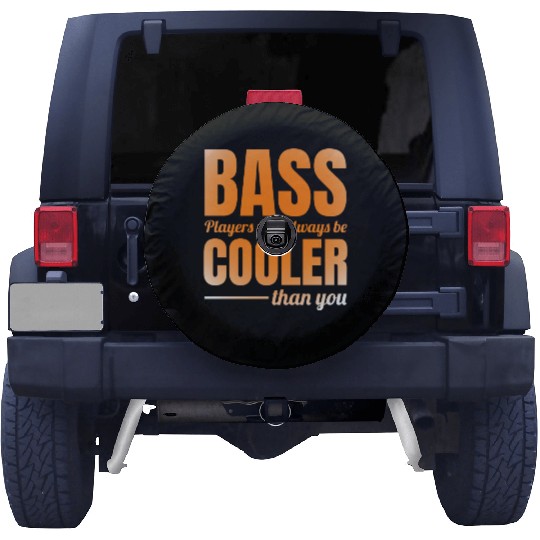 Bass Guitar Player Music Musician Bassist Funny Spare Tire Covers