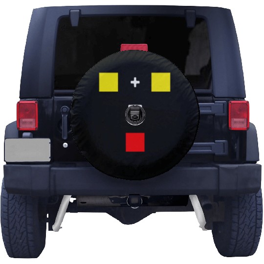 Soccer Yellow Red Card Referee Spare Tire Covers