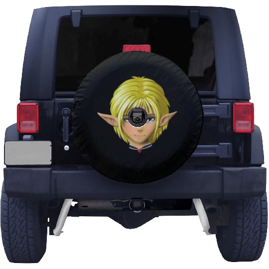 Portrait of an Elf Spare Tire Covers