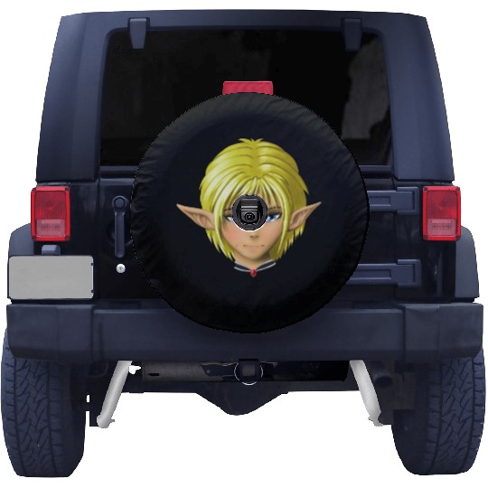 Portrait of an Elf Spare Tire Covers