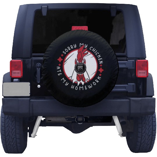 Chicken Farmer Gift Funny Chickens Country Farm Spare Tire Covers