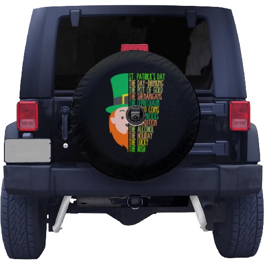 St Patrick's Day Drinking Shenanigans Irish Spare Tire Covers