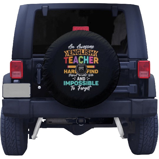 An Awesome English Teacher Grammar School Spare Tire Covers