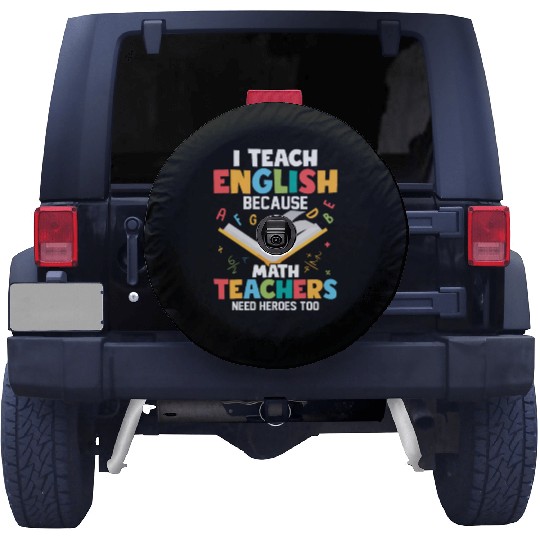 I Teach English English Teacher Grammar Spare Tire Covers