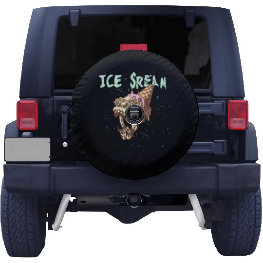 Ice scream Halloween Spare Tire Covers