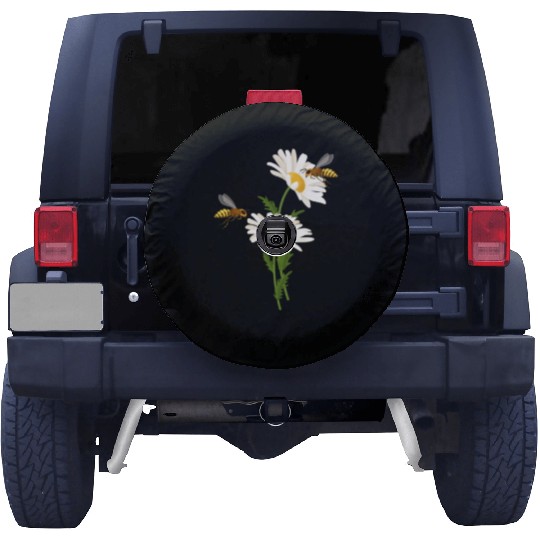Marguerites Daisy Summer Daisies Flower Garden Spare Tire Covers