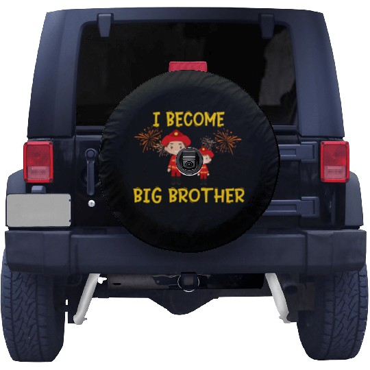 Big brother fire truck fireman 2023 Spare Tire Covers