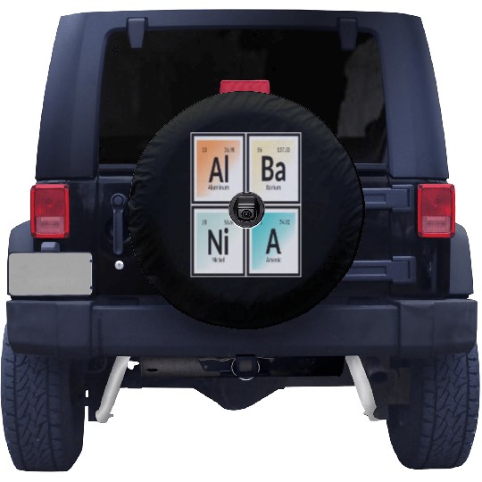 Albania | Periodic Table of Elements Spare Tire Covers