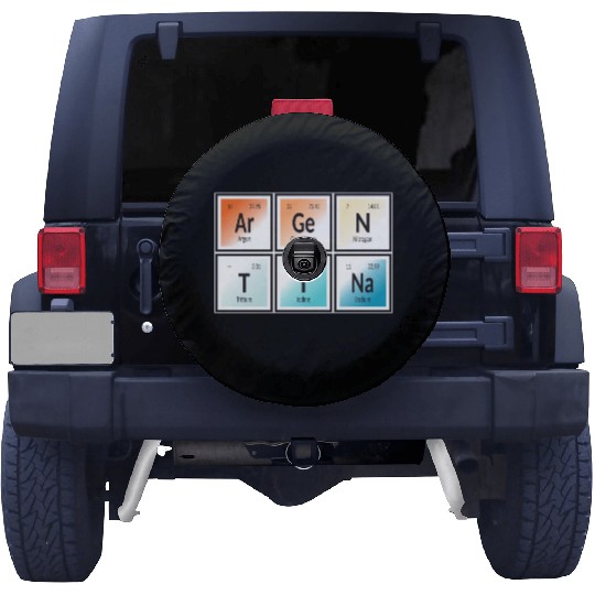 Argentina | Periodic Table of Elements Spare Tire Covers