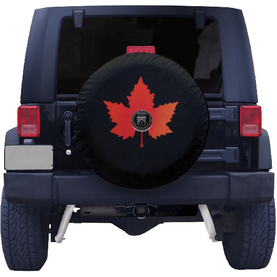 i love autumn Spare Tire Covers