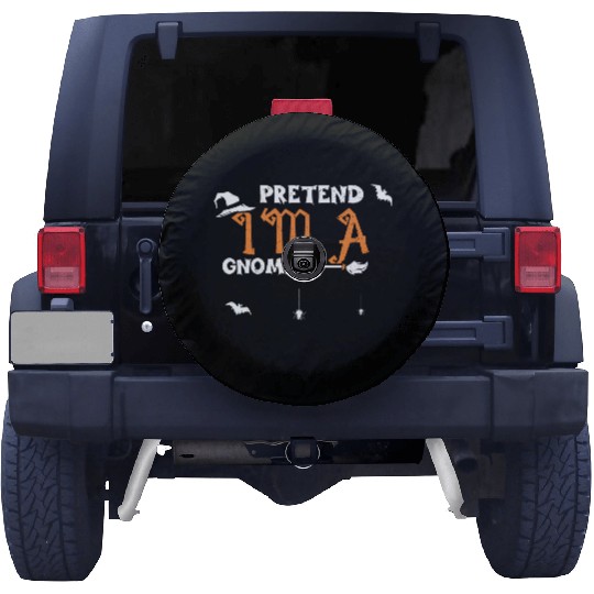 Pretend I'm A Gnome - Halloween Spare Tire Covers