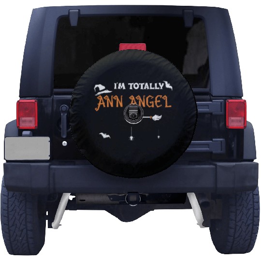I'm Totally Ann Angel - Halloween Spare Tire Covers