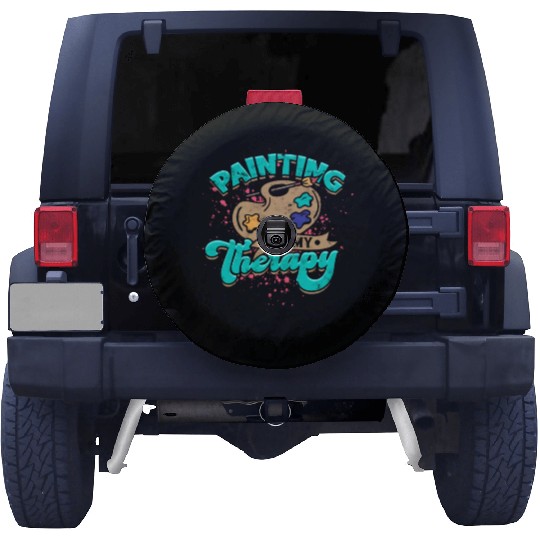 Painting is my therapy - Painters Spare Tire Covers