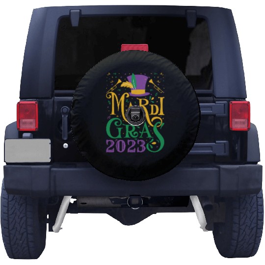 Mardi Gras - Mardi Gras 2023 Spare Tire Covers