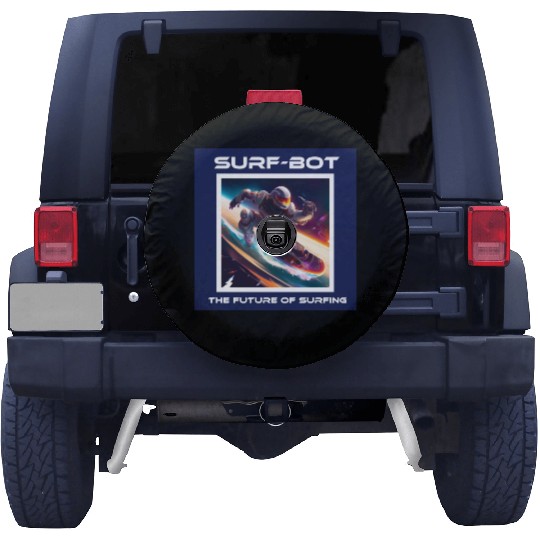 Robot Silver Surfer Spare Tire Covers