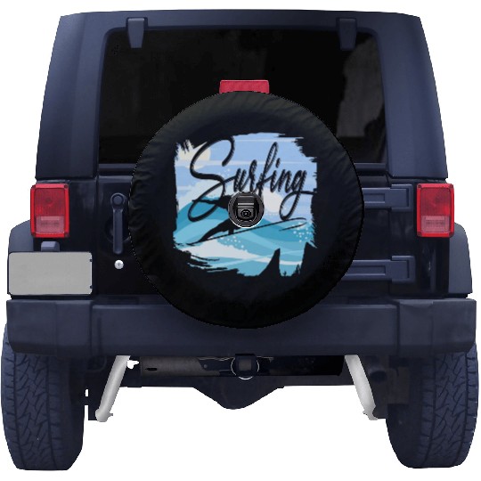Surfing Spare Tire Covers