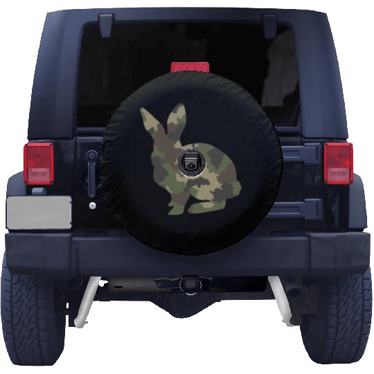 Bunny Camouflage Spare Tire Covers