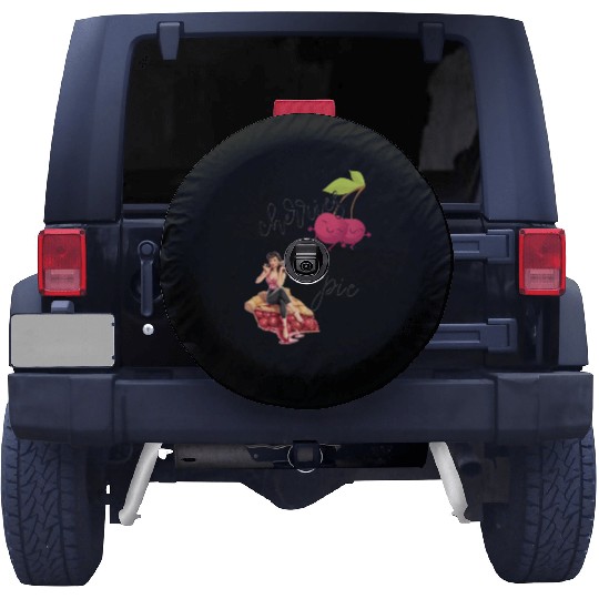 Youre The Cherries to My Pie Matching Couple Spare Tire Covers