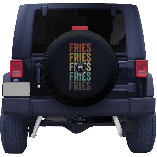 Fries before Guys Fries Lover Funny French Fries Spare Tire Covers
