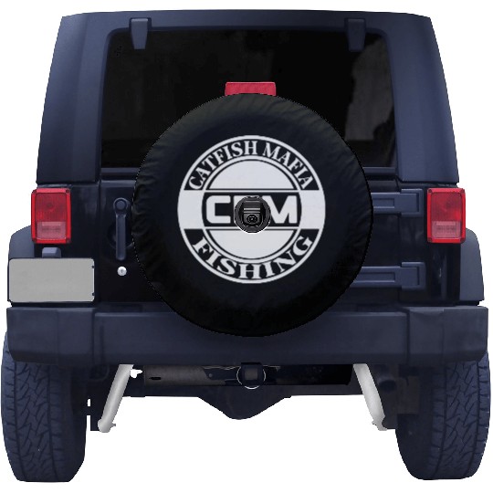 Catfish fishing Spare Tire Covers design