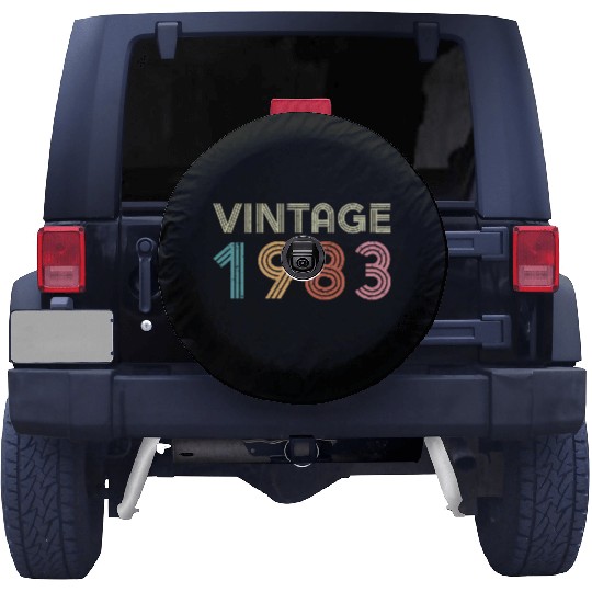 40th Birthday - Vintage 1983 Spare Tire Covers