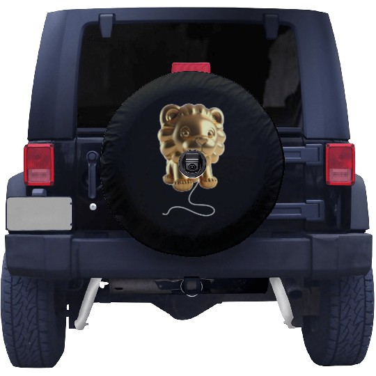 Lion Gold Balloon Spare Tire Covers